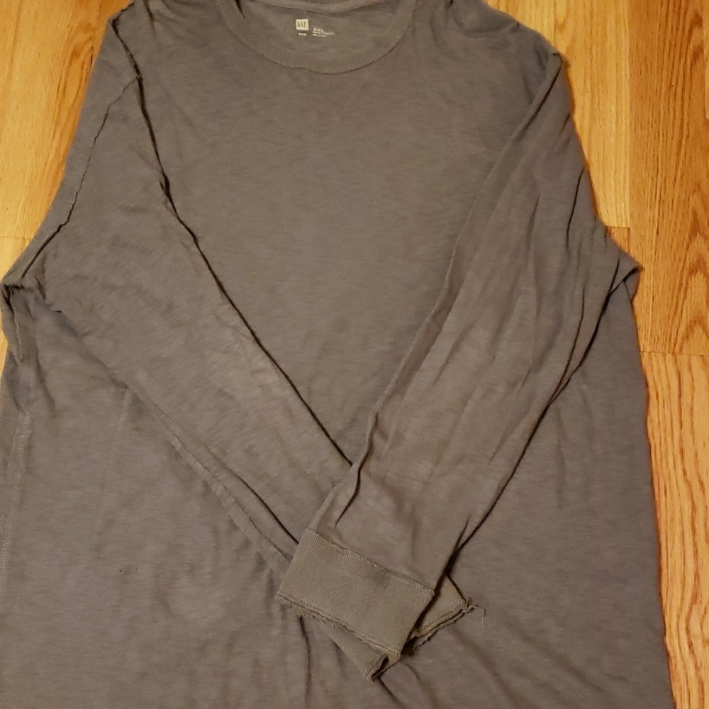 Mens XXL gap long sleeve shirt